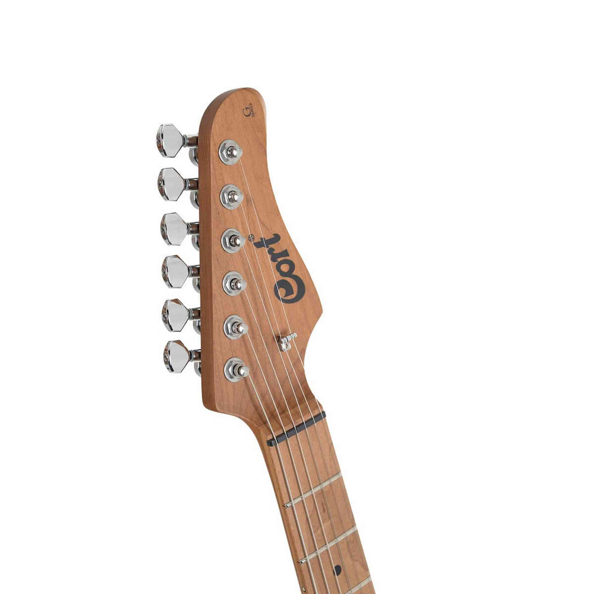 Cort G290 Modern PGR Elektrische Gitaar HSS Roasted Maple Pale Graphite met Seymour Duncan TB4