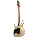 Cort G300 PRO MGD Elektrische Gitaar HH Linden met Maple Top Metallic Gold en Seymour Duncan Pickups