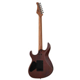 Cort G300 Raw NS Elektrische Gitaar HH Afrikaans Mahonie met Walnut Top Natural Satin en Seymour Duncan Pickups