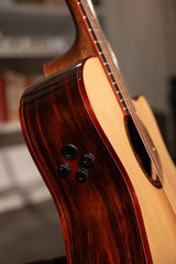 Cort Gold-A10 Cocobolo – Massief AAA Cocobolo, Torrefied Adirondack & Fishman Flex Blend