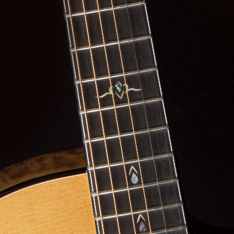Cort Gold-Edge – Massief Flamed Myrtlewood, Torrefied Sitka & L.R. Baggs Anthem
