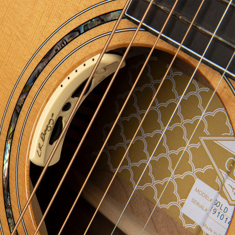 Cort Gold-Edge – Massief Flamed Myrtlewood, Torrefied Sitka & L.R. Baggs Anthem