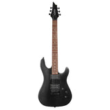 Cort KX100 Black Metallic Elektrische Gitaar HH Nyatoh met Hardtail Brug