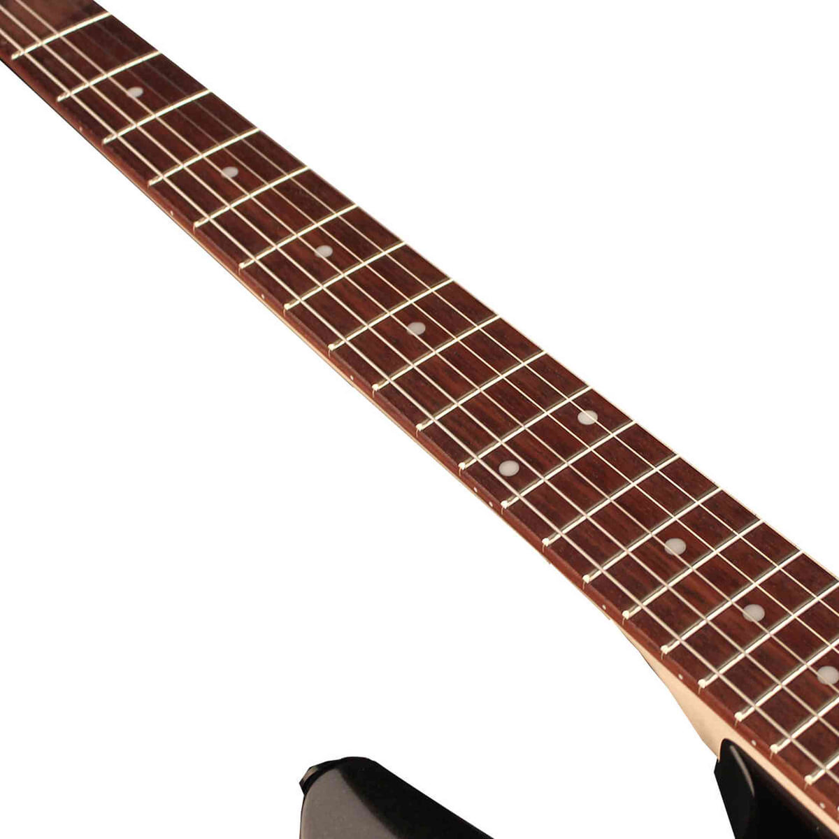 Cort KX100 Black Metallic Elektrische Gitaar HH Nyatoh met Hardtail Brug