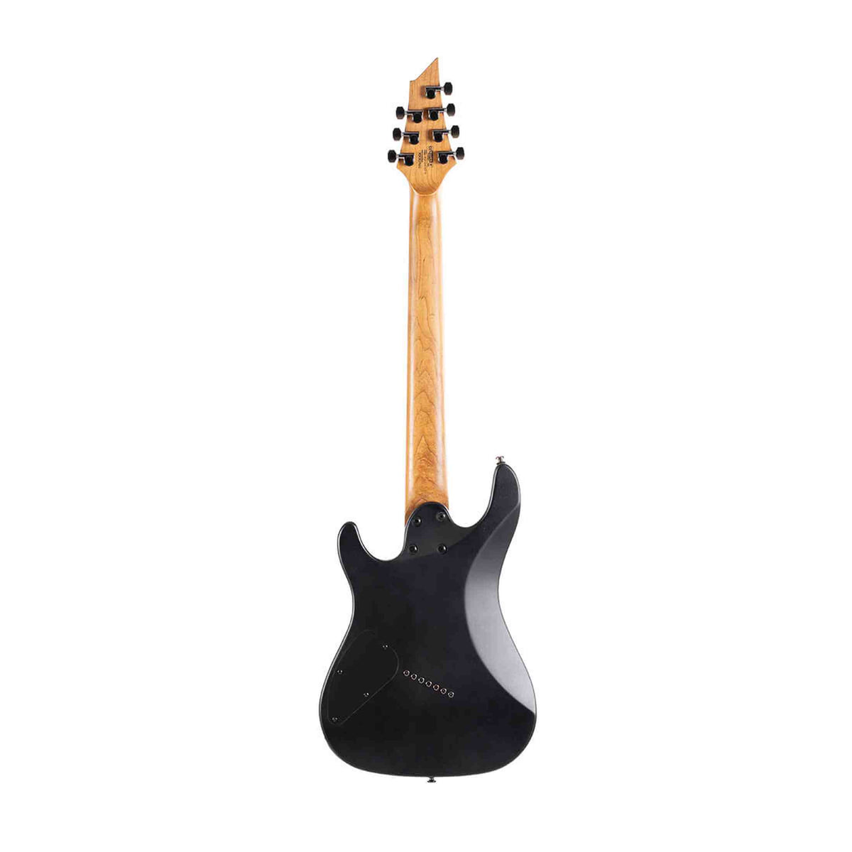 Cort KX307 Multi Scale OPBK 7-Snarige Elektrische Gitaar Mahonie Roasted Maple Open Pore Black
