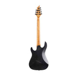 Cort KX307 Multi Scale OPBK 7-Snarige Elektrische Gitaar Mahonie Roasted Maple Open Pore Black