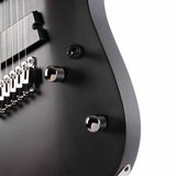 Cort KX307 Multi Scale OPBK 7-Snarige Elektrische Gitaar Mahonie Roasted Maple Open Pore Black