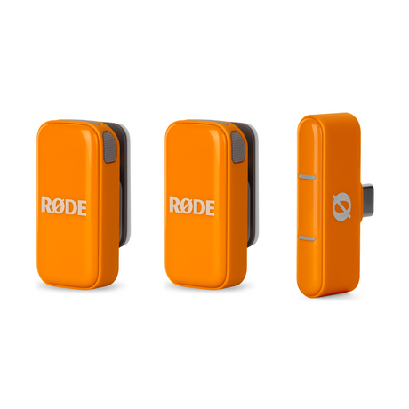 RØDE Wireless Micro USB-C Orange ultra-compact draadloos microfoonsysteem voor smartphone