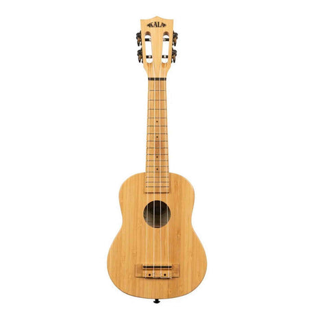 Kala All Solid Bamboo sopraan ukulele – Massief bamboe, lichtgewicht, met gigbag