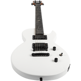 Spira Guitars L-400 MWH Satin White elektrische gitaar LP model