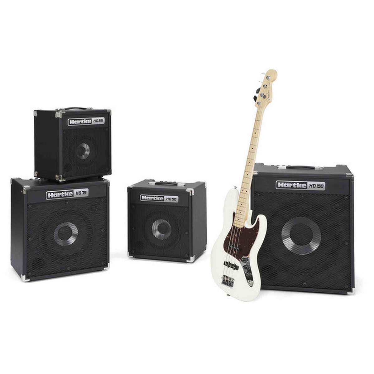 Hartke HD15 15W bascombo met 6.5" HyDrive speaker en AUX-ingang