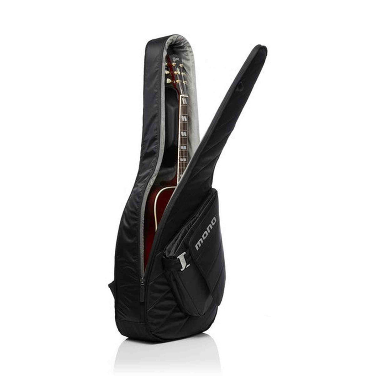MONO Sleeve Acoustic Guitar Case Black minimalistische gigbag voor akoestische en dreadnought gitaar