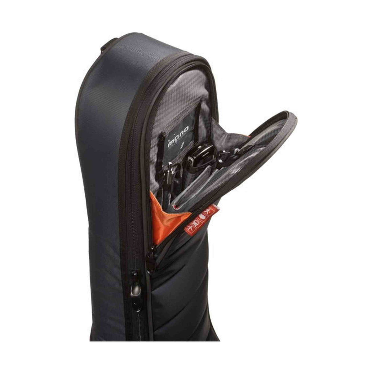 MONO Classic Electric Guitar Case Black gigbag voor elektrische gitaar met Sharkskin bescherming