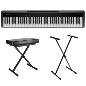 NUX NPK-200/BK Stage Piano Set met Standaard en Kruk - 88 toetsen
