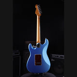 Patina PS-3 LPB S-style Elektrische Gitaar SSS Alnico V Nitro Paulownia Body Roasted Maple Hals Lake Placid Blue