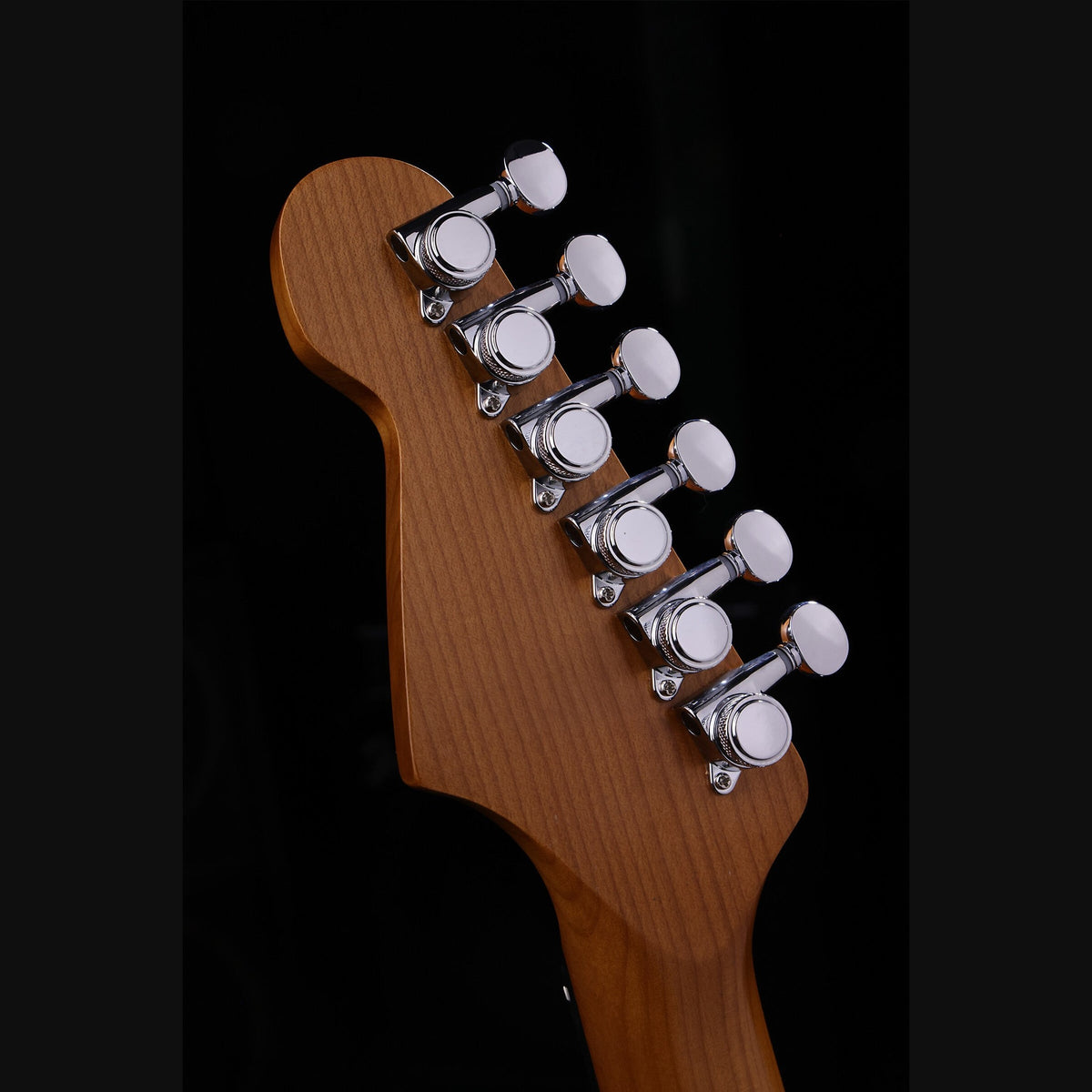 Patina PS-7 LPB R S-style Elektrische Gitaar HSS Alnico V Nitro Relic Paulownia Body Roasted Maple Hals Lake Placid Blue