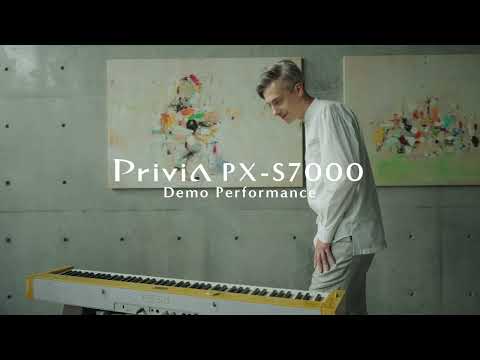 Casio PX-S7000HM Digitális Zongora 88 billentyűs Smart Hybrid Hammer Action Harmonious Mustard, zongoraszékkel együtt