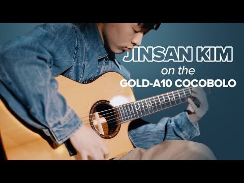CORT Gold-A10 Cocobolo Grand Auditorium Cutaway tömörfa elektroakusztikus gitár, natúr magasfényű, tokkal