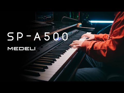 Medeli SP-A500 Performer Series – 88 teclas Graded Action, 750 sonidos, Bluetooth Audio/MIDI, 280 estilos