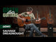 Guitarra acústica Lâg SAUVAGE-D Dreadnought, acabado satinado natural