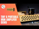Flight Tiny6 dió Bluetooth ukulele erősítő, 2x3W, újratölthető akkumulátorral és diófa kivitelben
