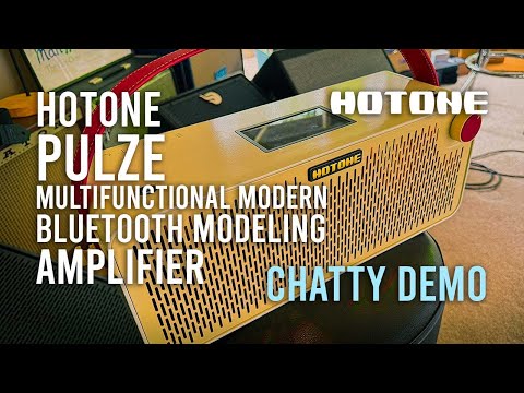 HoTone AP-30BK Pulze Modelador Digital Bluetooth con Pantalla Táctil – 30W Negro