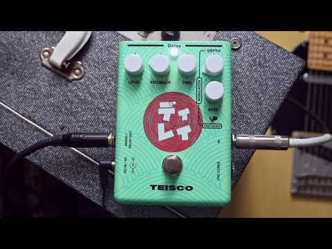 Teisco Delay analóg delay modulációval, akár 600ms késleltetési idővel és direct out kimenettel