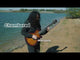 Guitarra eléctrica Cort Sunset Nylectric DLX TSB de cuerdas de nailon, corte sencillo, Tobacco Sunburst