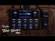 Pédale multi-effets Fender Tone Master Pro, écran tactile, looper et plus de 100 amplis/effets