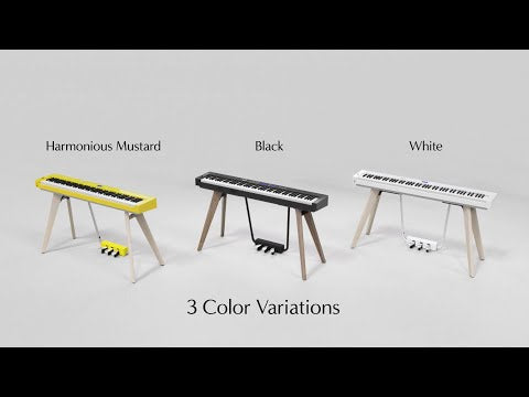 Piano digital Casio PX-S7000WE 88 teclas Smart Hybrid Hammer Action blanco incl. taburete
