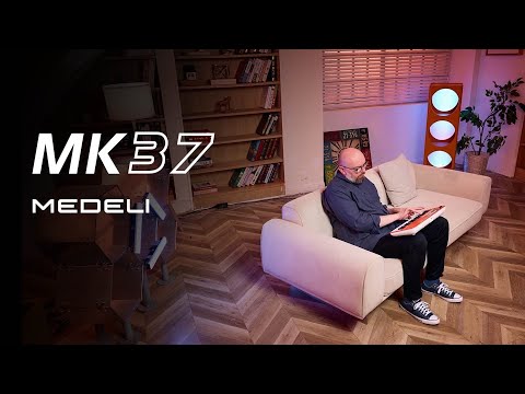 Medeli MK37 Nebula Series – 37 mini-touches, 200 sons, enregistrement MIDI/Audio USB-C