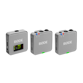 RØDE Wireless GO Gen 3 Stone draadloos microfoonsysteem met 32 bit float en 260 m bereik