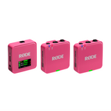 RØDE Wireless GO Gen 3 Pink draadloos microfoonsysteem met 32 bit float en 260 m bereik