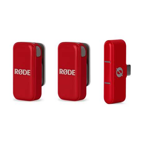 RØDE Wireless Micro USB-C Red ultra-compact draadloos microfoonsysteem voor smartphone