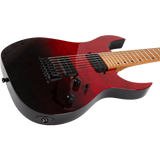 Spira Guitars S-457 TRD Transparent Red elektrische gitaar
