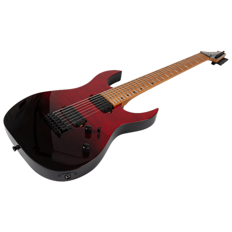 Spira Guitars S-457 TRD Transparent Red elektrische gitaar