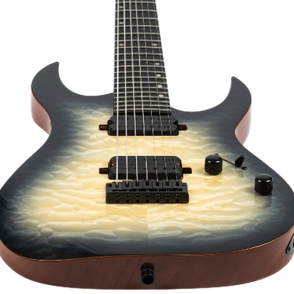 Spira Guitars S-507 QGY E Trans Grey elektrische gitaar