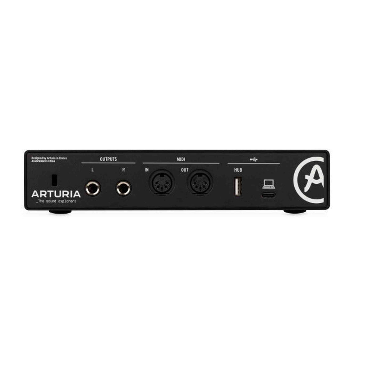 Arturia MiniFuse 2 Black 2-in/2-uit USB-C Audio Interface