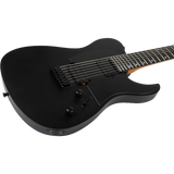 Spira Guitars T-407 MBK Satin Black elektrische gitaar