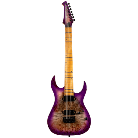 Spira Guitars S-457 TPP Transparent purple elektrische gitaar
