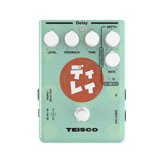 Teisco Delay Analoge delay met modulatie, tot 600ms en direct out