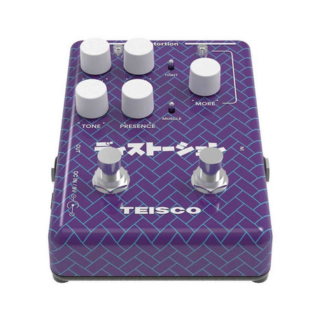 Teisco Distortion Tweekanaals distortion met Britse klank, boost en extra gainstage
