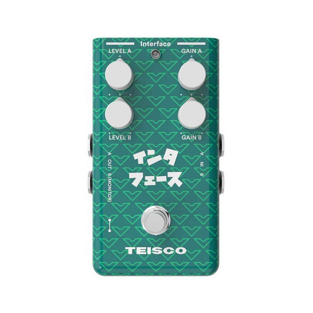 Teisco Interface – USB-C audio interface pedal voor DAW-integratie op je pedalboard