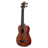 Kala Exotic Mahogany U•BASS® bas ukulele – Elektrisch-Akoestisch, Fishman EQ en Gigbag