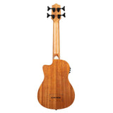 Kala Scout Acoustic-Electric U•BASS® Bas Ukulele met Actieve EQ en Gigbag